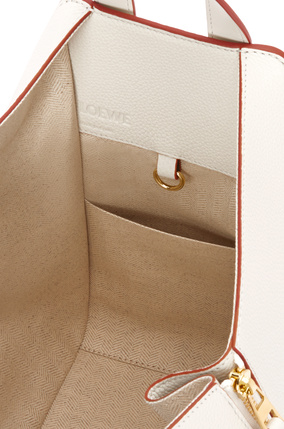 LOEWE Small Hammock bag in soft grained calfskin Soft White plp_rd
