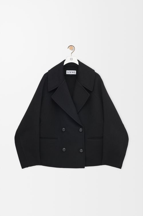 LOEWE ショート コート（ウール） ブラック