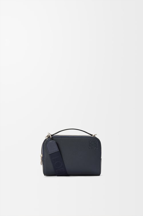 LOEWE Mini crossbody camera bag in soft grained calfskin Deep Navy plp_rd