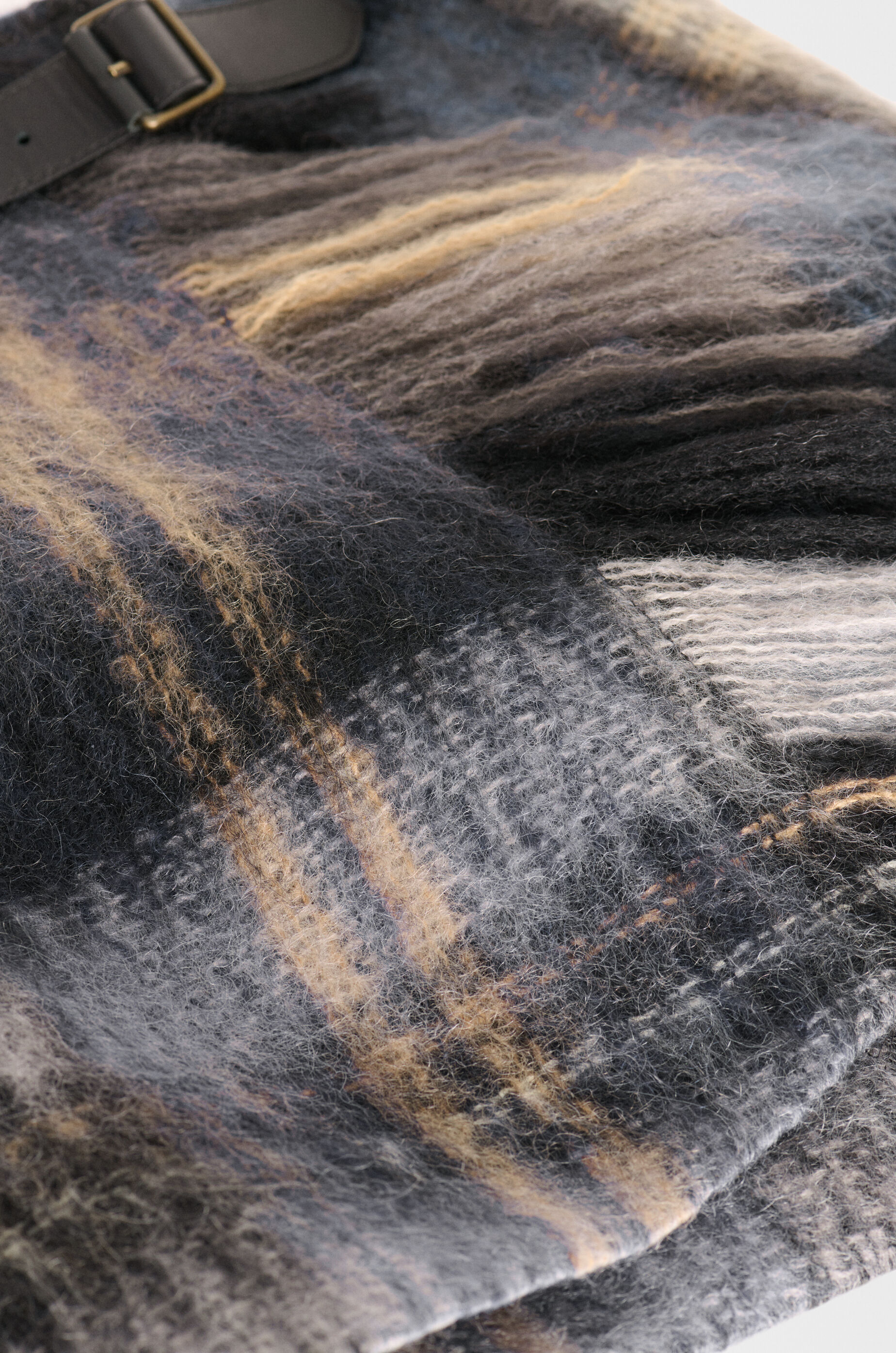 スカート（モヘア&ウールブレンド） ブルー - LOEWE Japan official