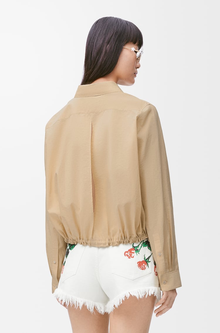 LOEWE Shirt in cotton blend Light Beige