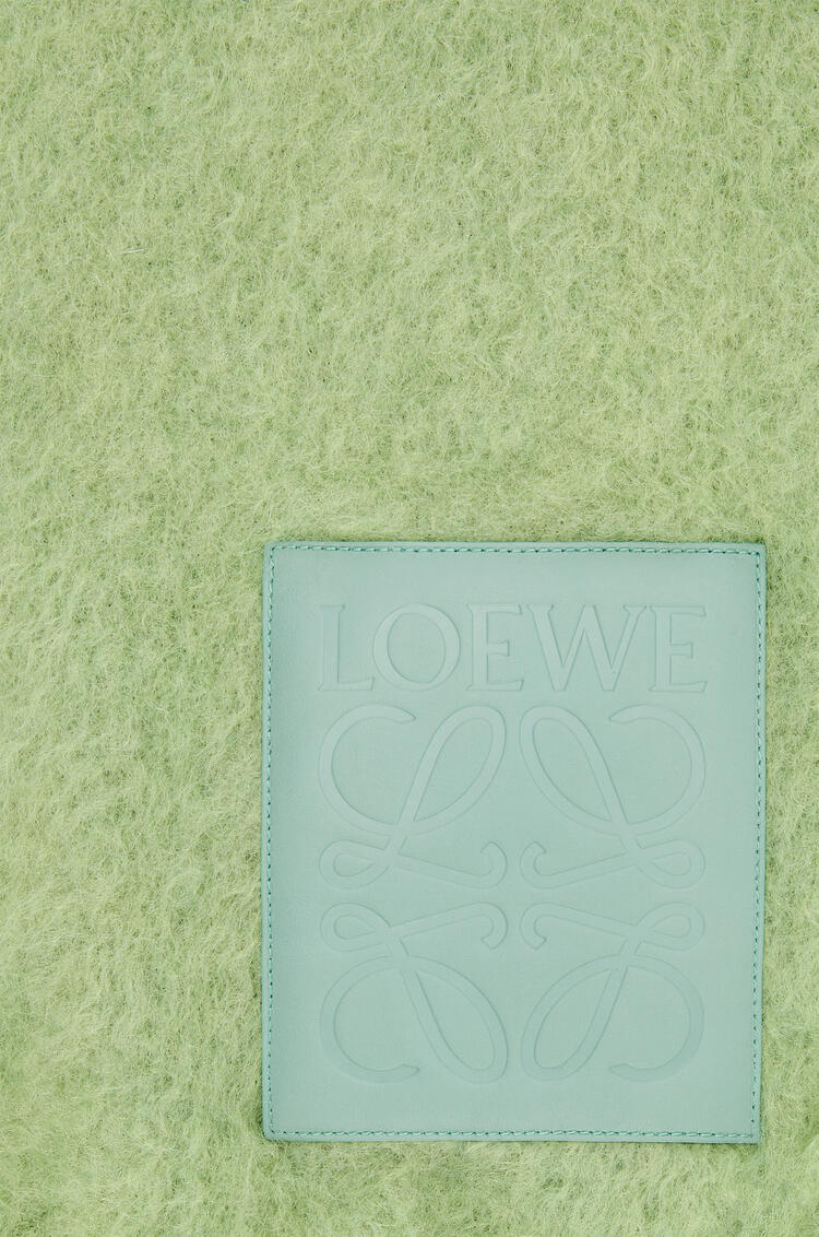 LOEWE スカーフ (モヘア) Light Turquoise