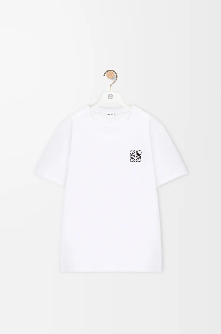 LOEWE Relaxed fit T-shirt in cotton White