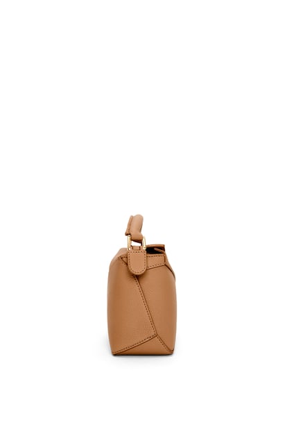 LOEWE Mini Puzzle bag in soft grained calfskin Toffee plp_rd