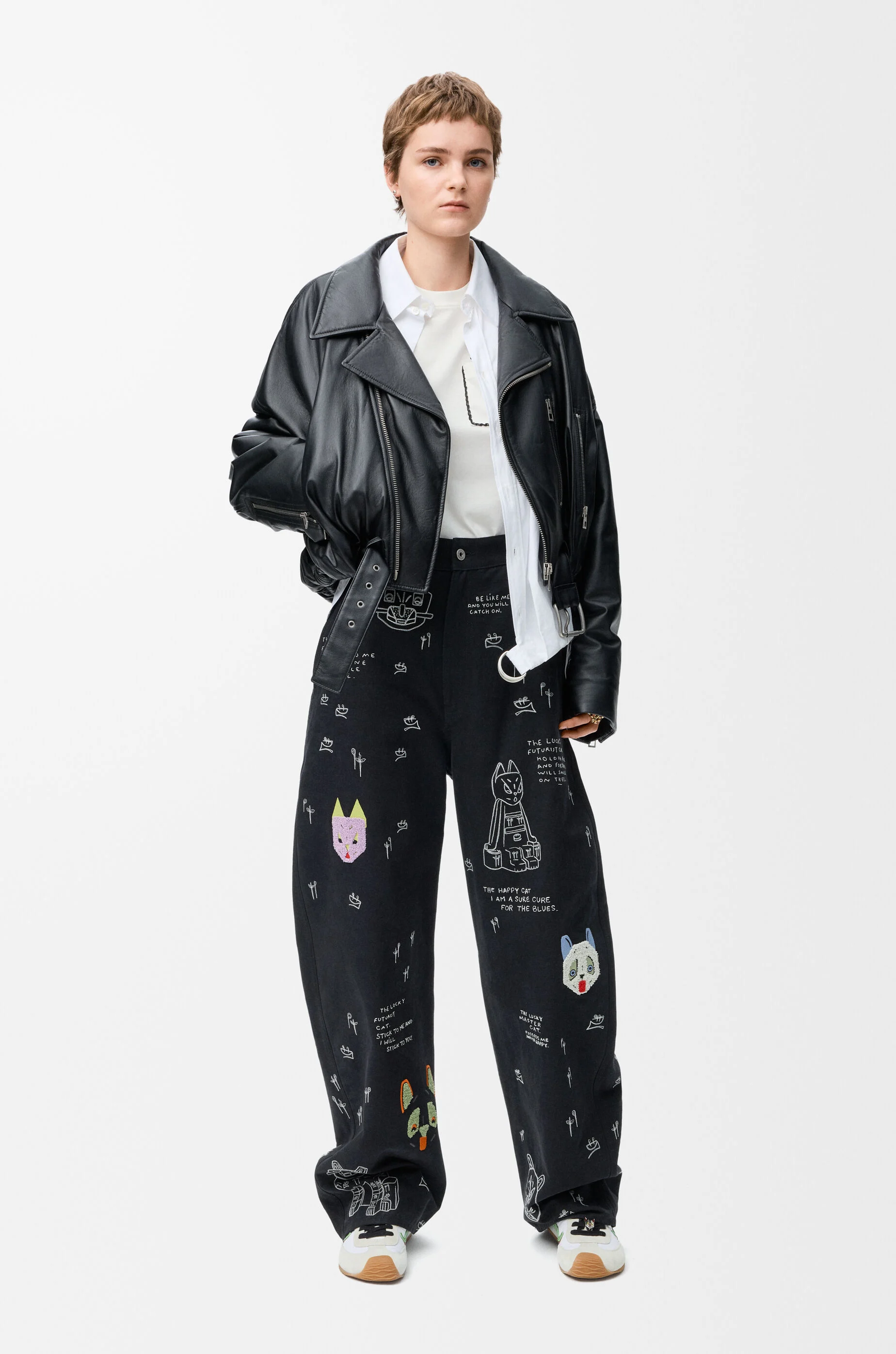 レギュラーフィット Tシャツ（コットン） ホワイト - LOEWE Japan