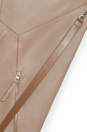 LOEWE Puzzle trousers in nappa Sand/Beige
