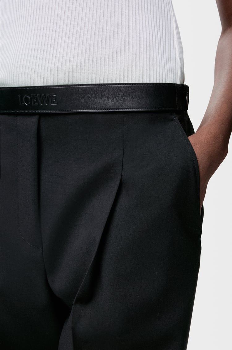 LOEWE 트라우저 - 울 블랙