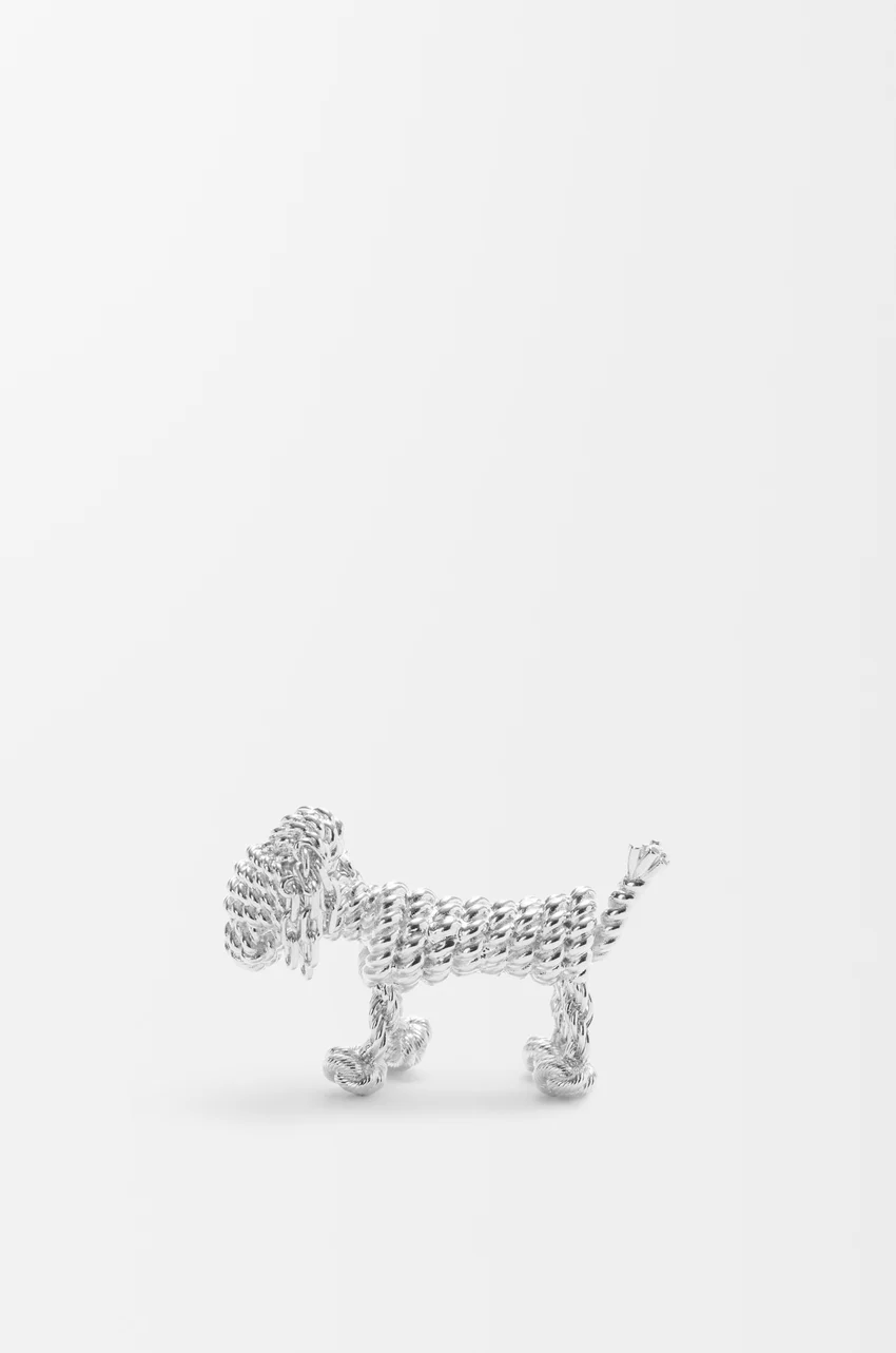 Sausage dog brooch