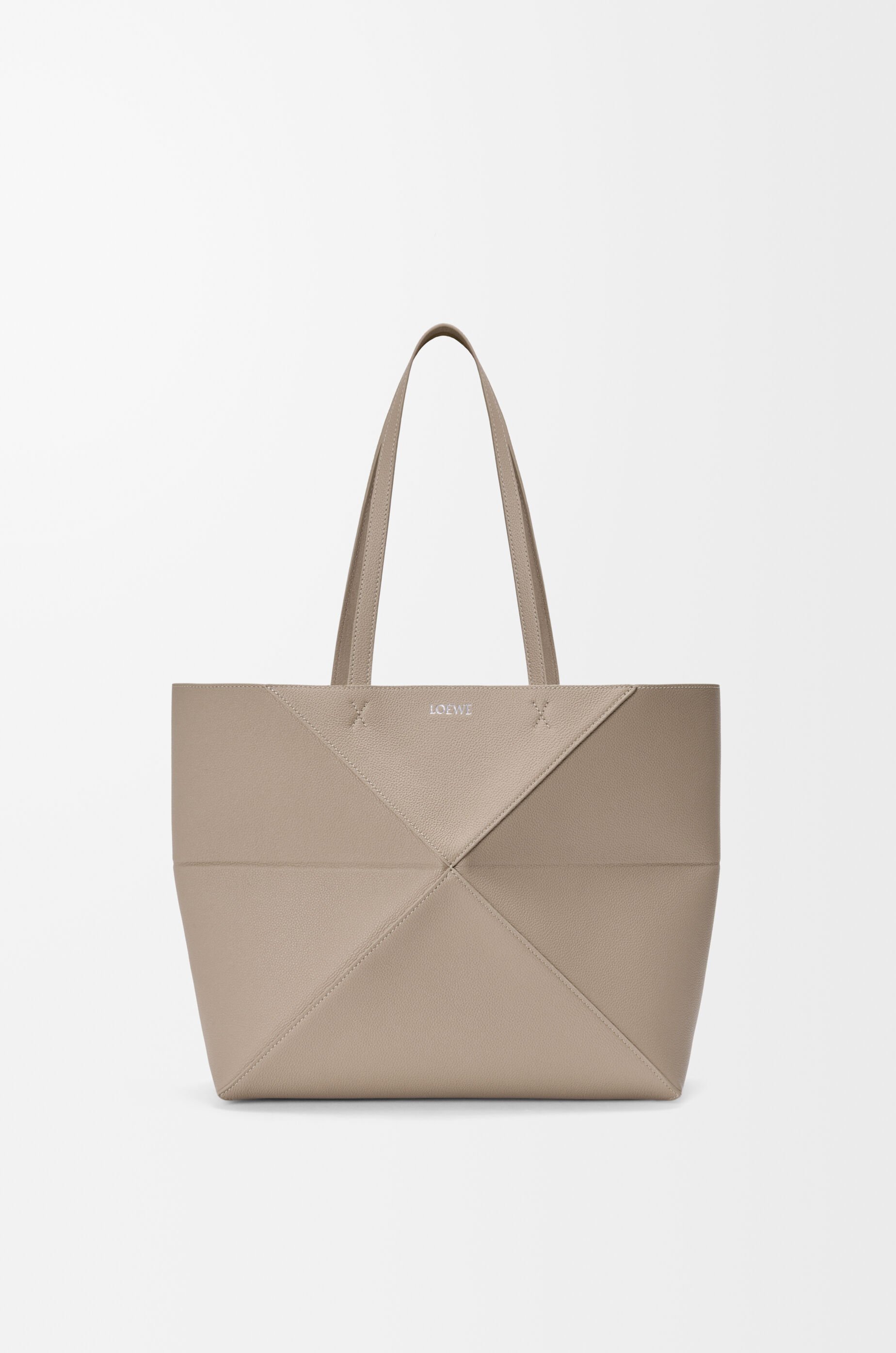 ストロー素材 ベージュ トートバッグ Loewe LOEWE ベージュ ストロートートバッグsmall