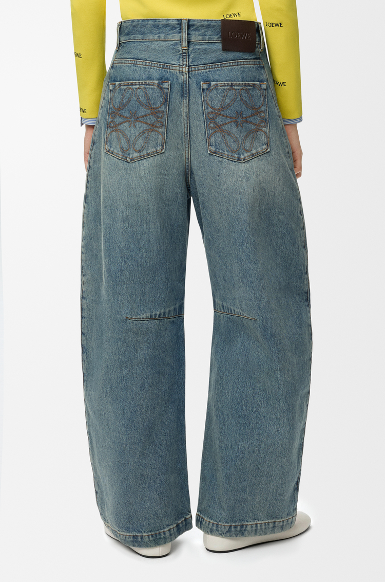 LOEWE Pantalón vaquero barrel en denim Denim