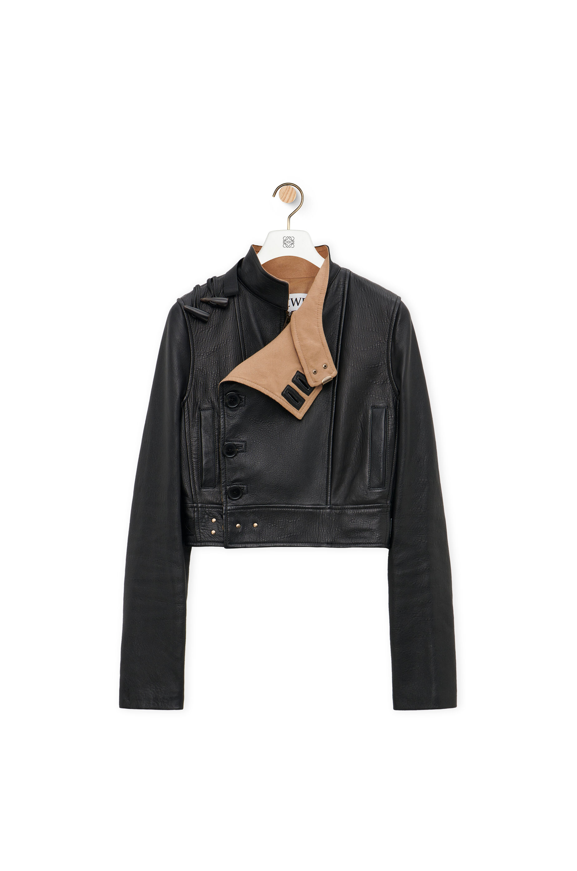 Loewe leather jacket store
