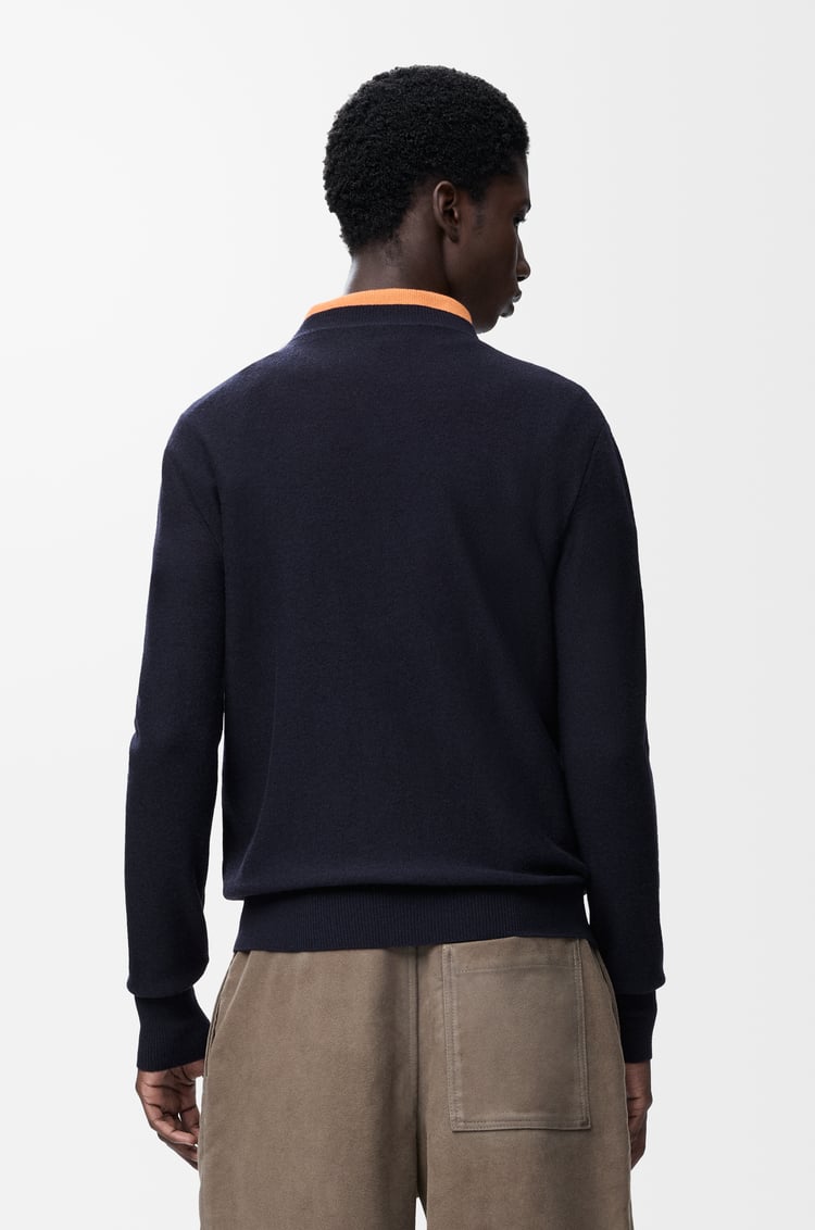 LOEWE Jersey en lana Azul Marino Oscuro