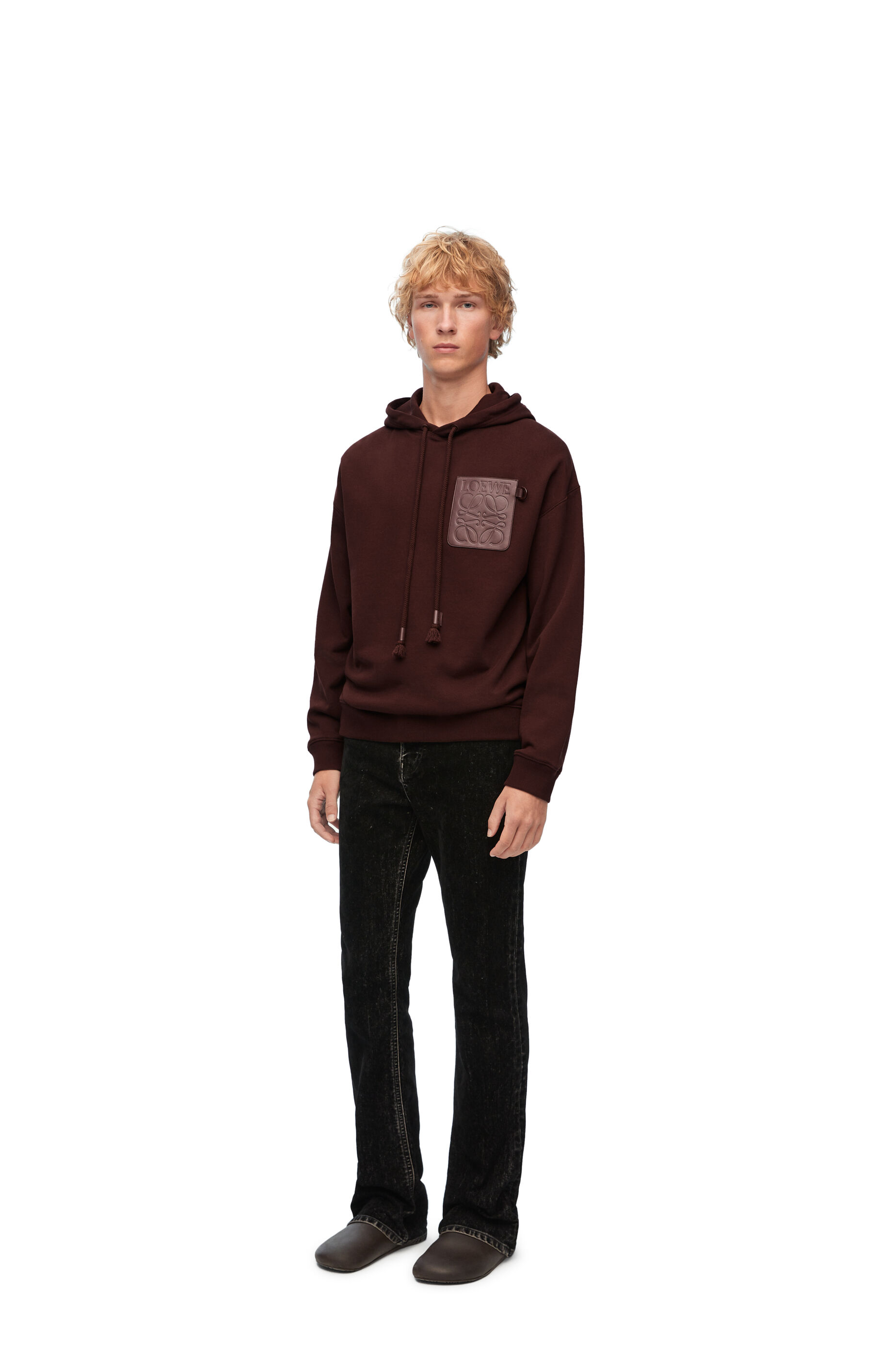Chocolate brown hoodie new arrivals