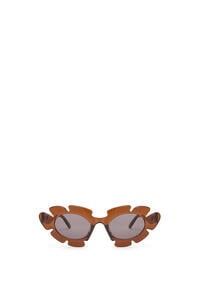 LOEWE Flower sunglasses in injected nylon Brown (supplier)