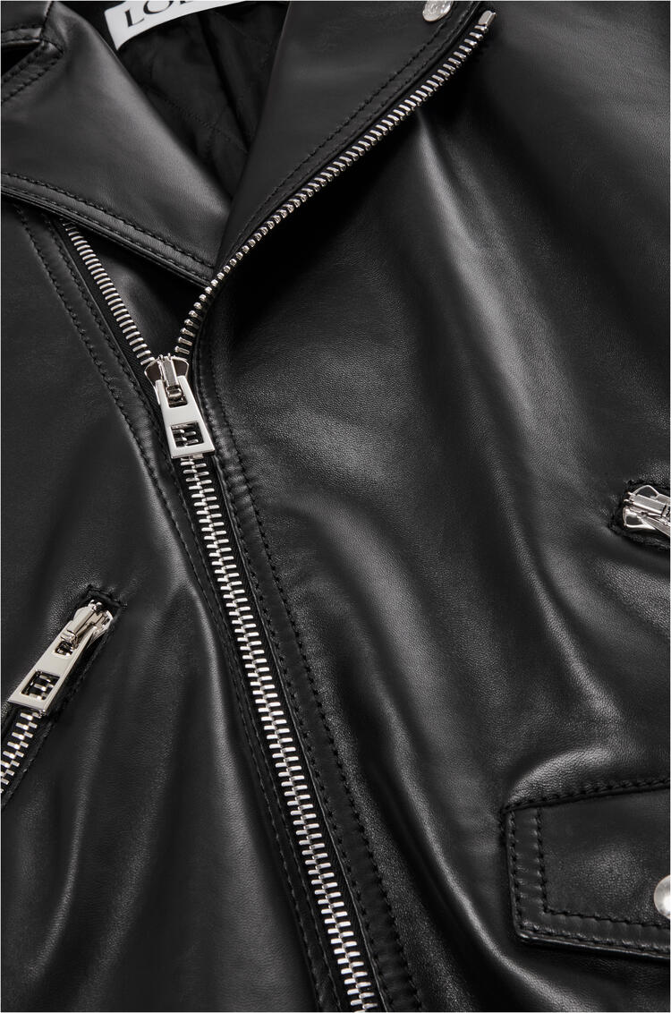 LOEWE Biker jacket in nappa Black