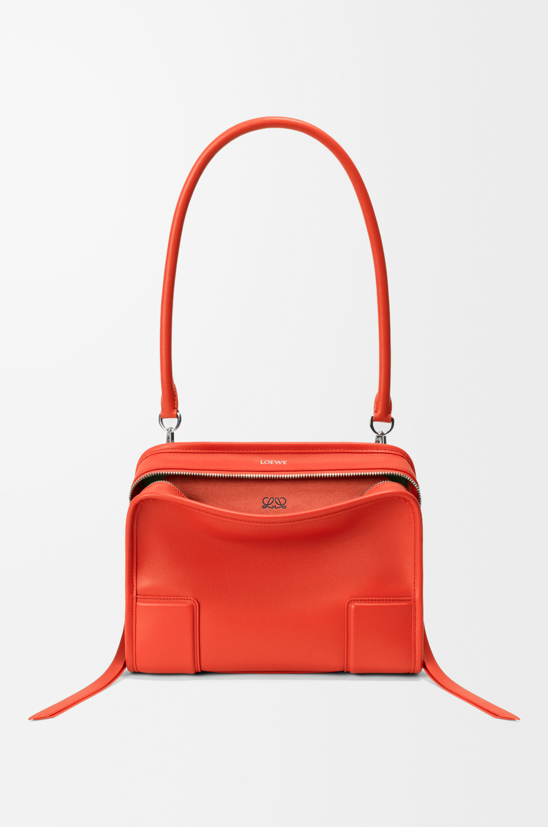 Small Amazona 180 bag in soft calfskin Orange - LOEWE USA Official