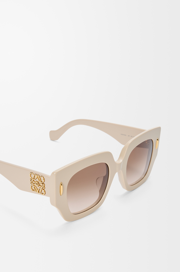 LOEWE Square Screen sunglasses Cream