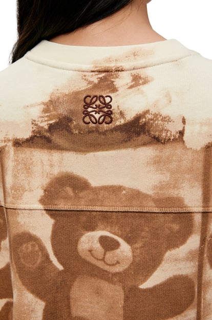 LOEWE Sweatshirt in cotton Brown/Multicolor plp_rd