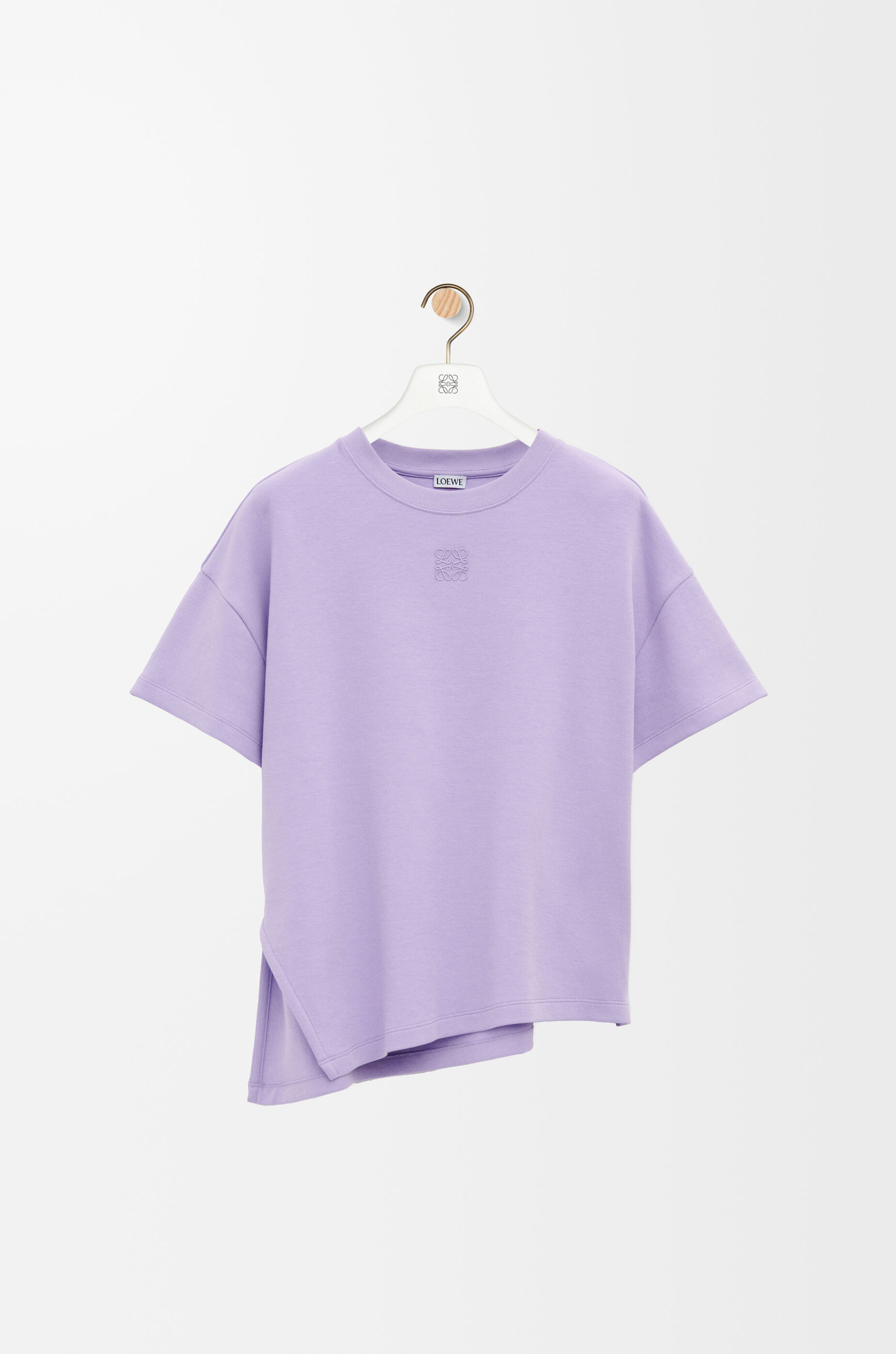 【2024年】高評価レビューアイテム特集 in T-shirt Asymmetric cotton LOEWE - Purple blend トップス