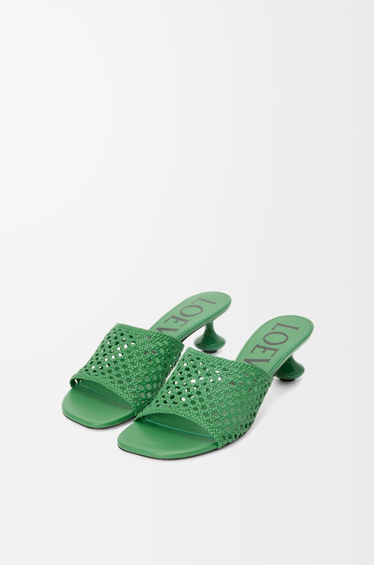 LOEWE Toy slide in calfskin Green