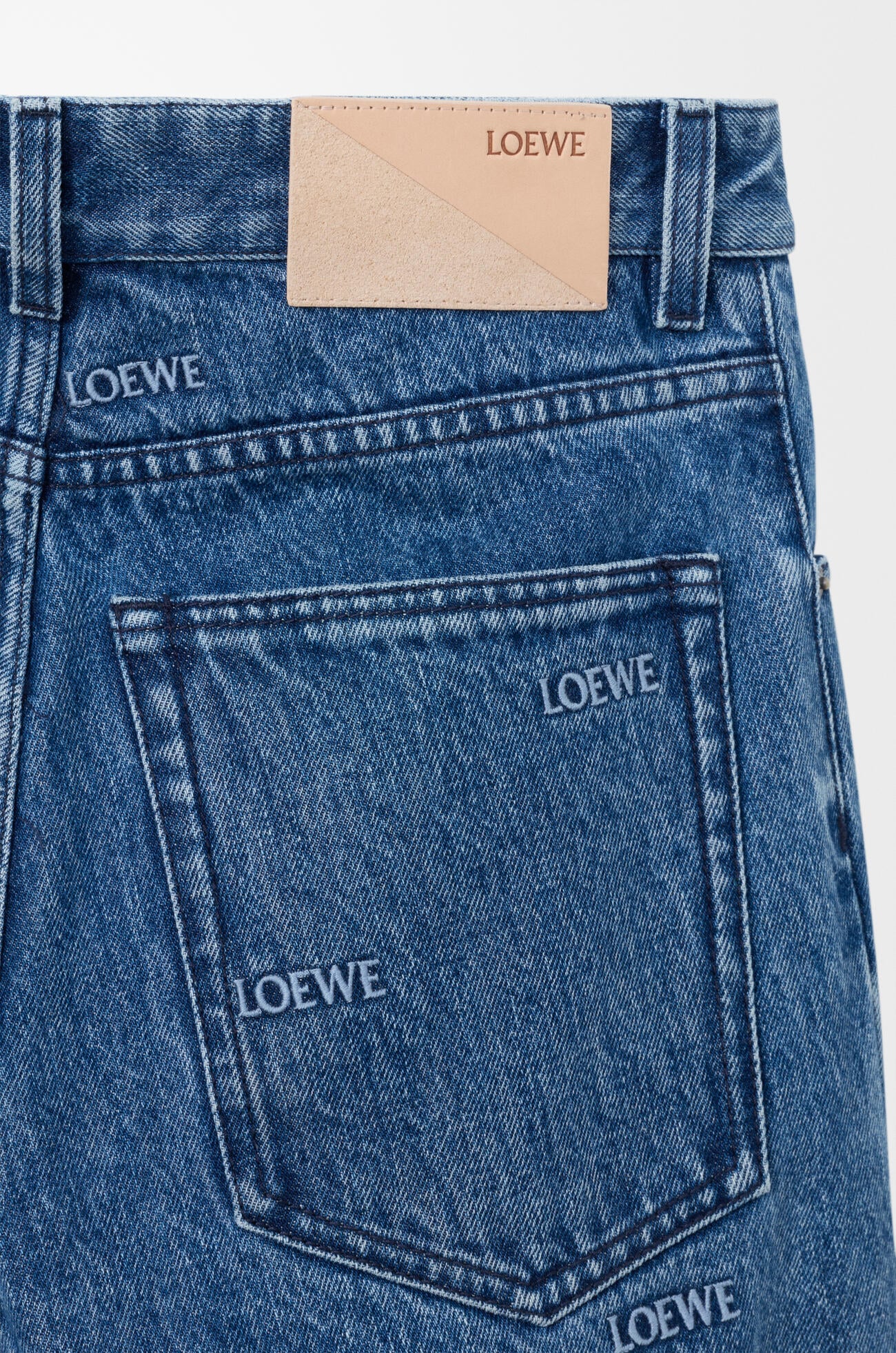 LOEWE Pantalón vaquero en denim Azul Vaquero