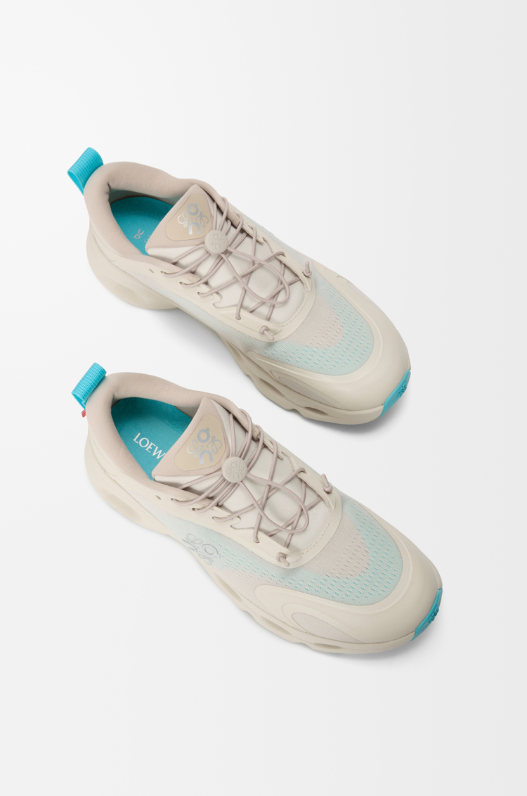 LOEWE Sneakers Cloudsolo Sable/Turquoise