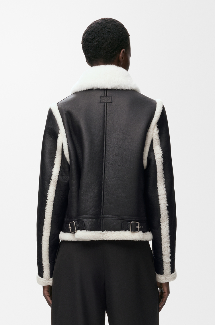 LOEWE Chaqueta en lana de oveja Negro