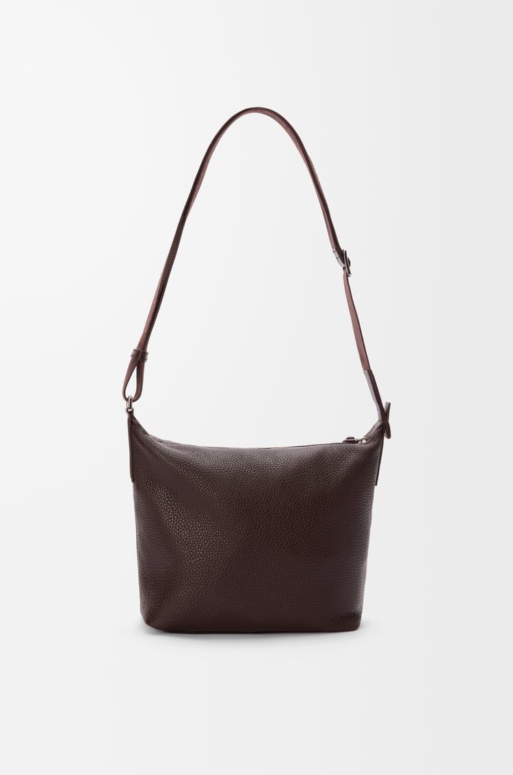 LOEWE キュービィ クロスボディバッグ スモール（サプルグレインカーフ） オックスブラッド