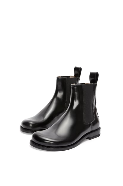 LOEWE Campo chelsea boot in brushed calfskin 黑色 plp_rd