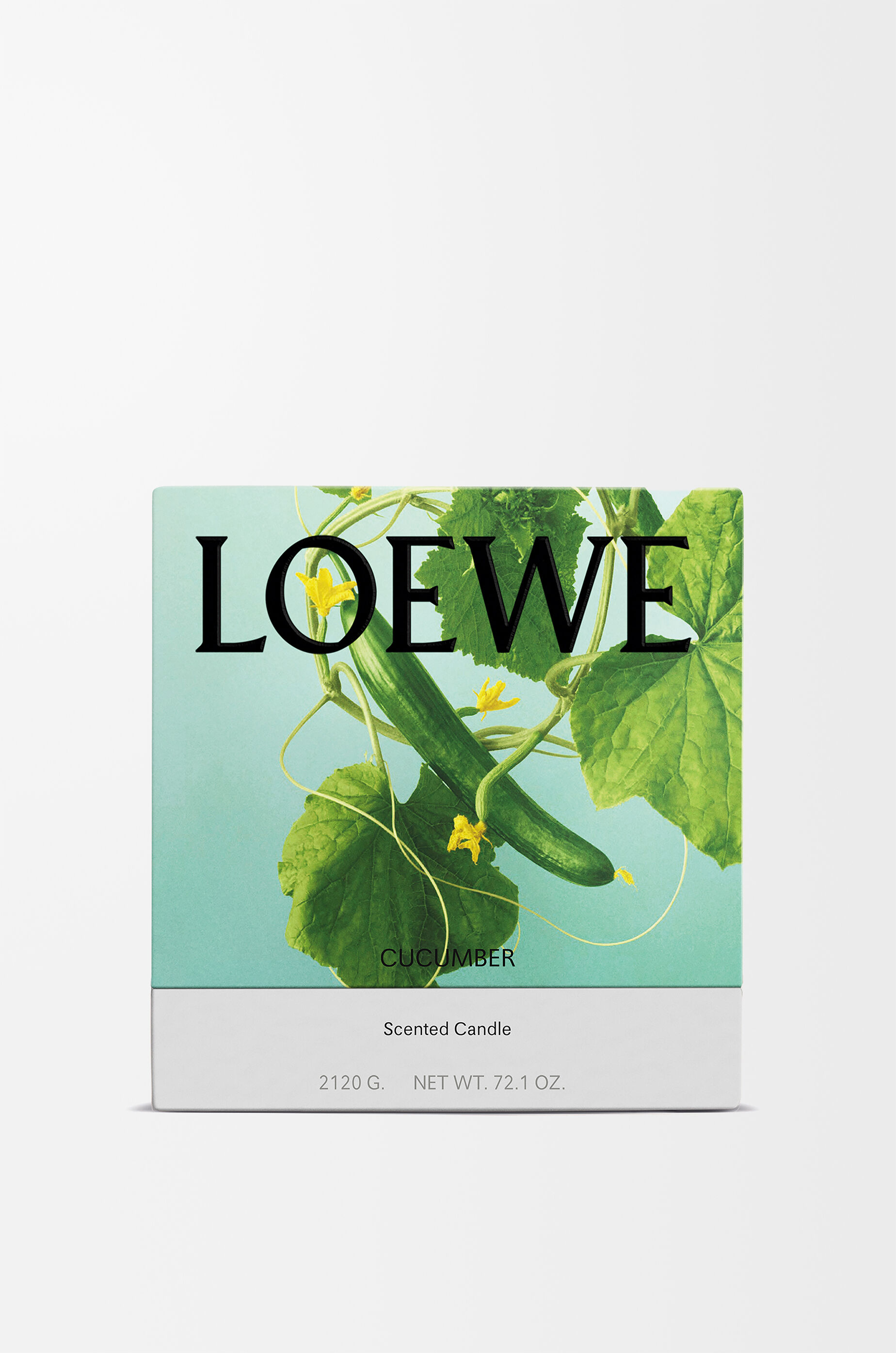キューカンバー キャンドル ラージ ライトグリーン - LOEWE
