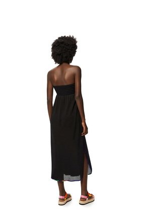 LOEWE Mesh dress in cotton Black plp_rd