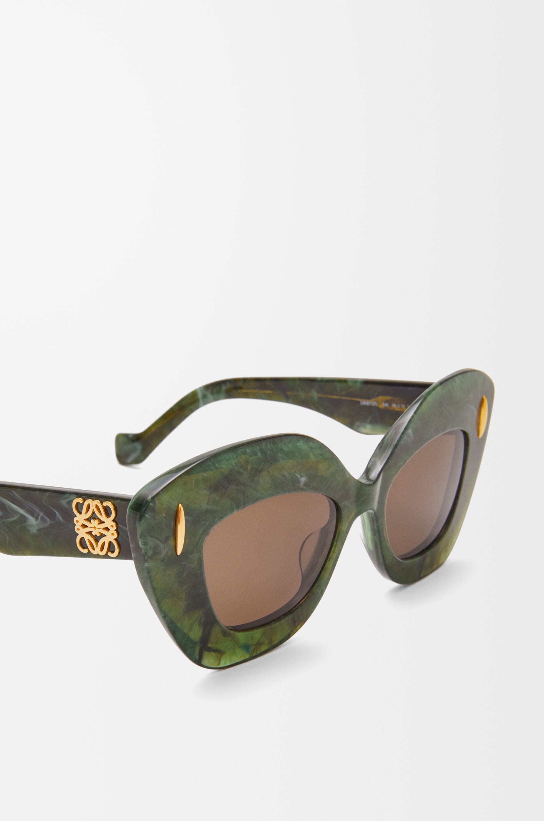【送料&関税込】Loewe Retro Screen - Green Sunglasses Loewe Retro screen - marble green – Mondello 1962