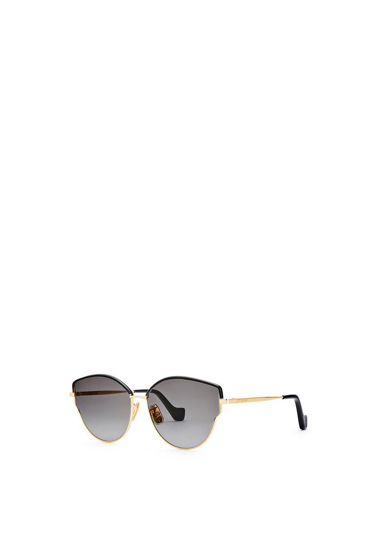 LOEWE Metal butterfly sunglasses Gradient Smoke Grey