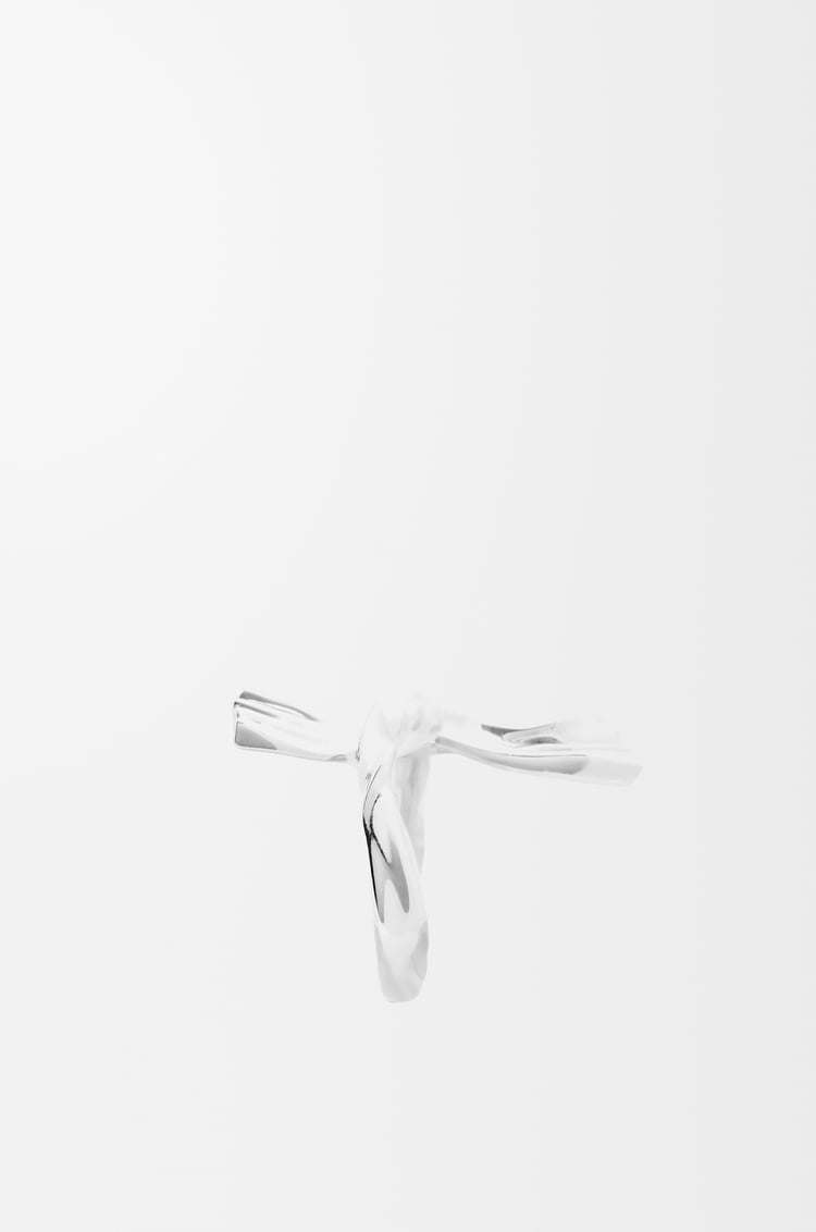 LOEWE 너클 낫 링 - 화이트 골드  White Gold