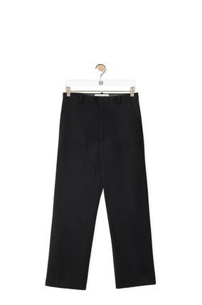 LOEWE Workwear trousers in wool Black