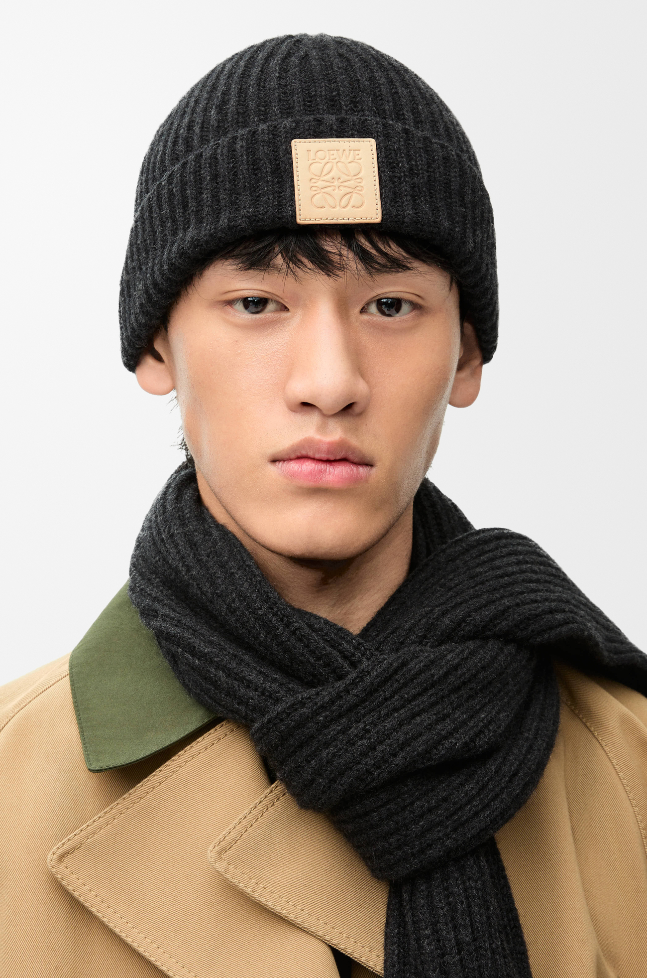 LOEWE Beanie in cashmere Black