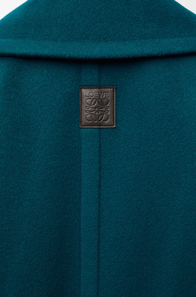 LOEWE Abrigo corto en lana Verde Oscuro