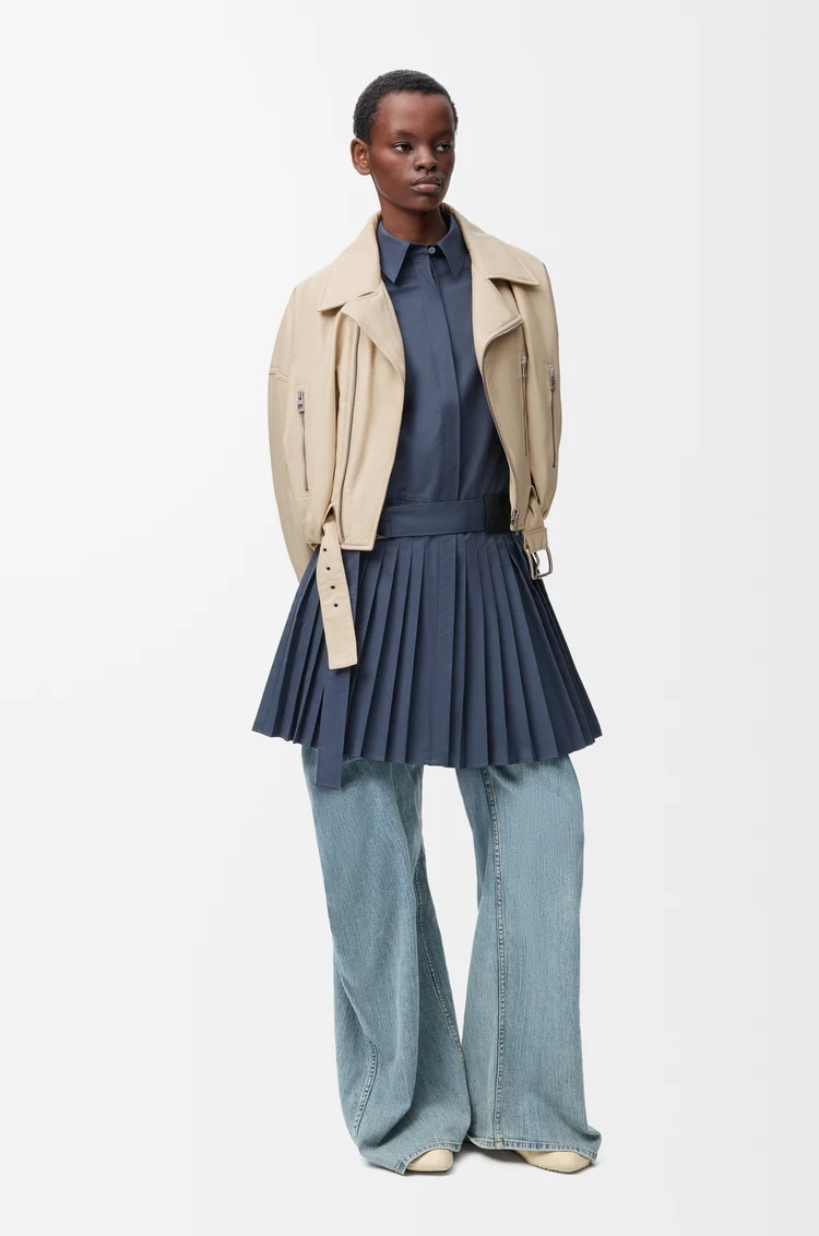 LOEWE バイカー ジャケット（ナパラム） エクリュ