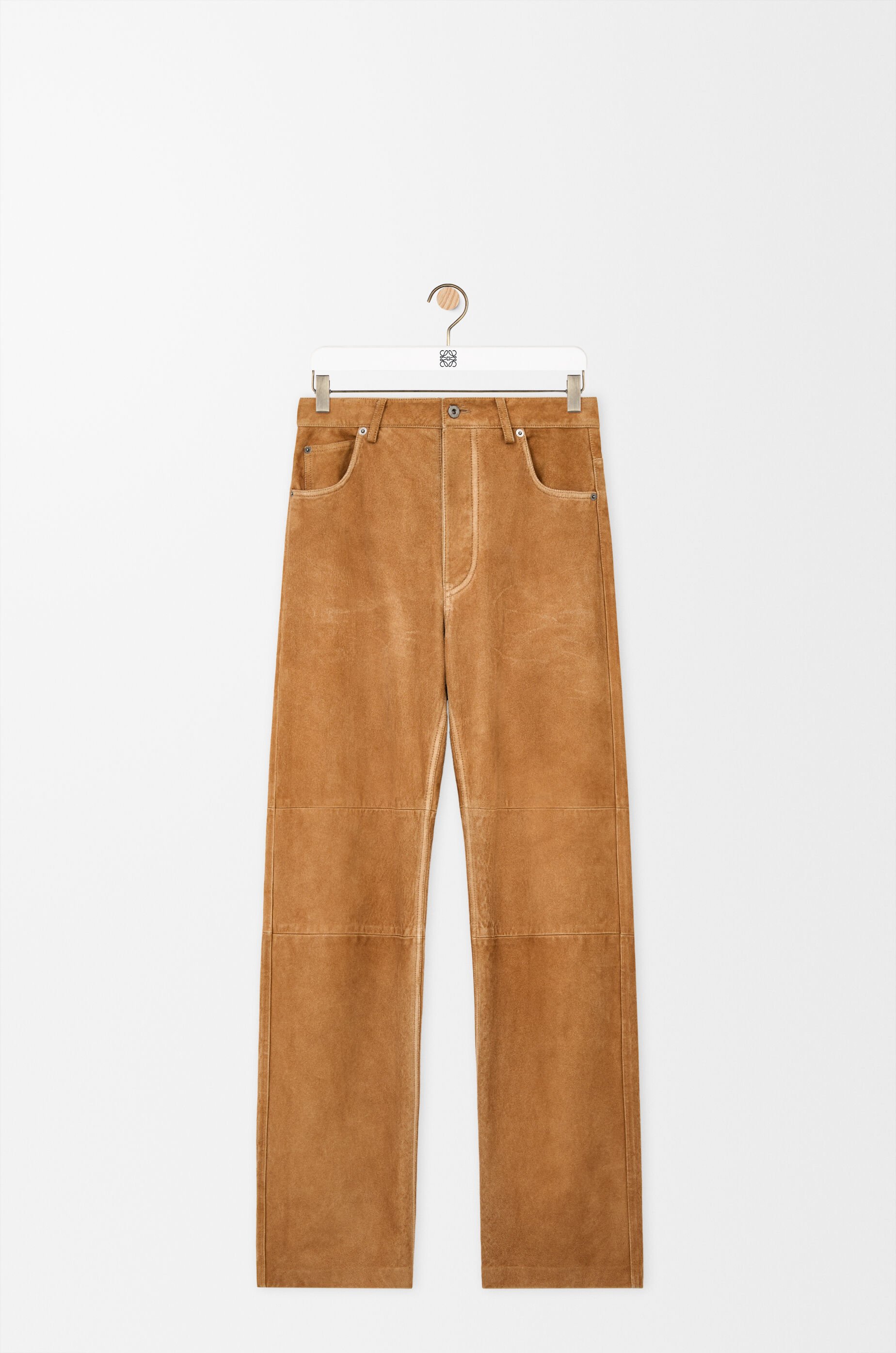 トラウザーズ（スエードゴートスキン） ベージュ - LOEWE Japan