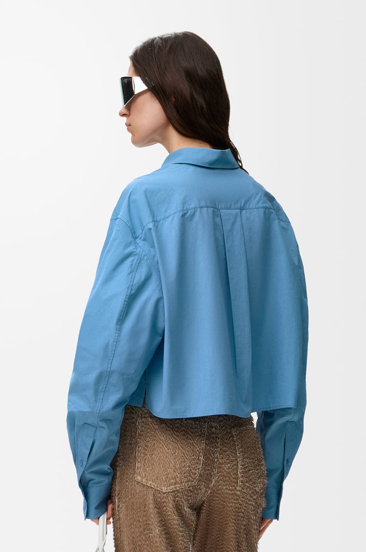 LOEWE Shirt in cotton Blue