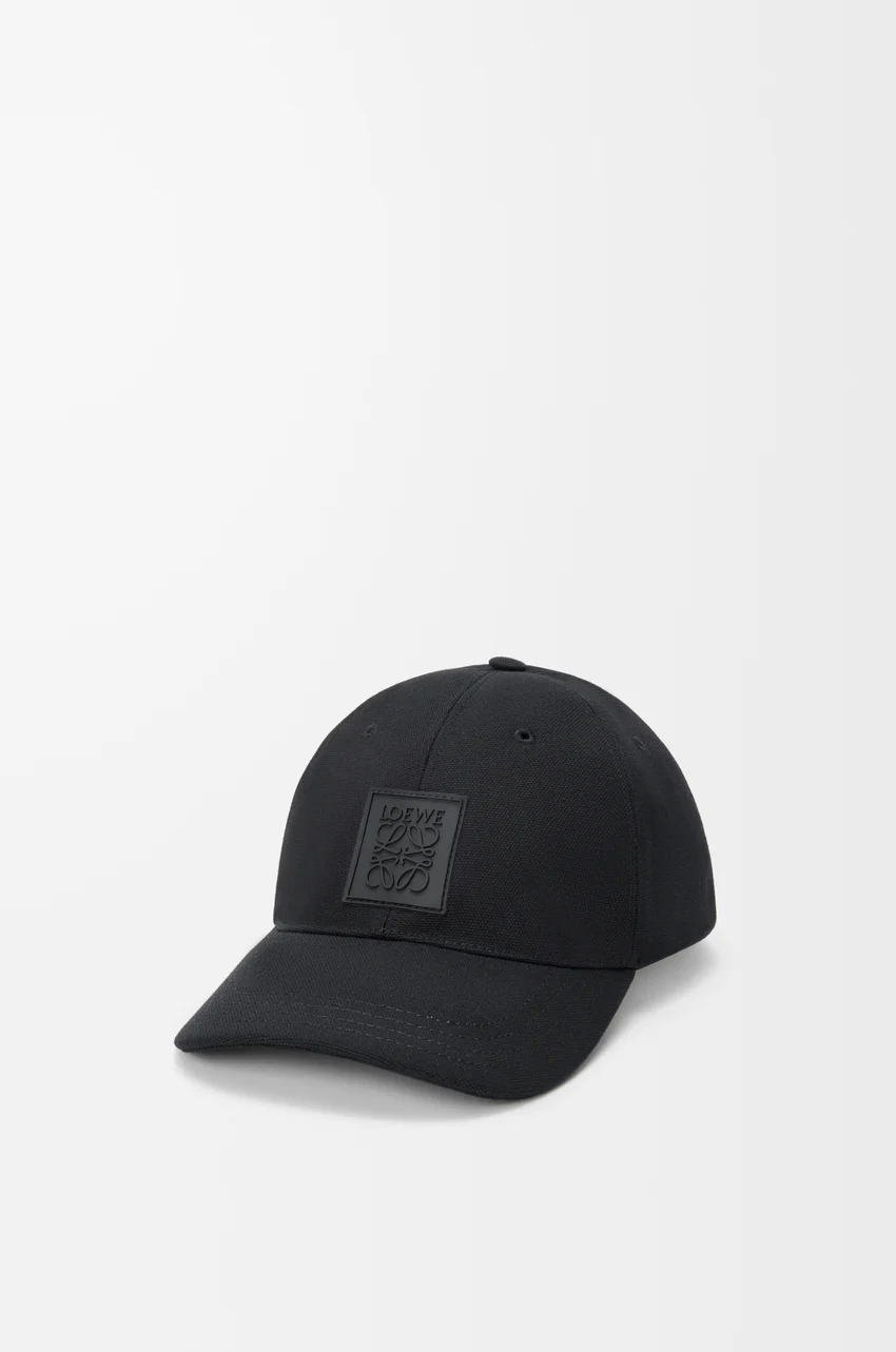 Patch cap in canvas