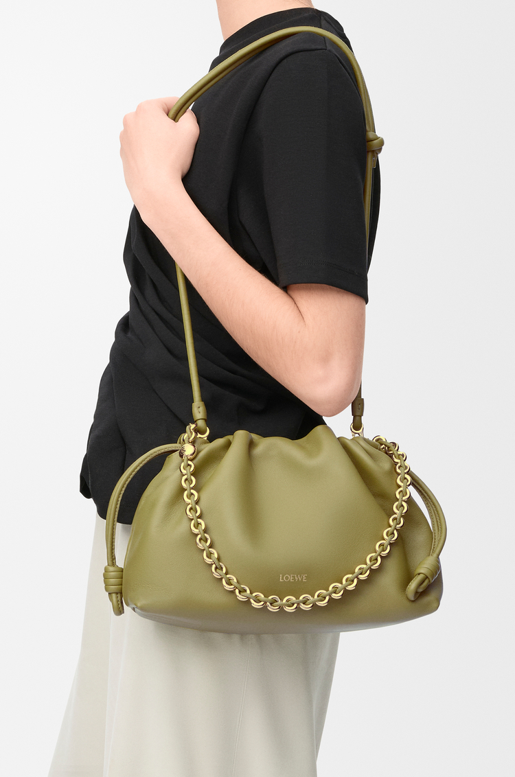 LOEWE フラメンコパース（メローナパラム） Light Moss