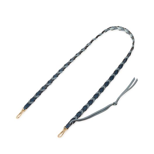 LOEWE ブレイデッド THIN ストラップ ストーンブルーマルチトーン LOEWE ブレイデッド THIN ストラップ ストーンブルーマルチトーン all