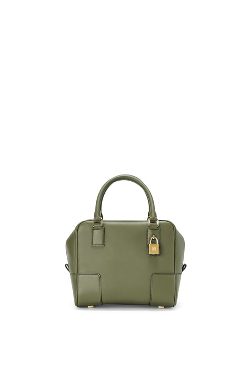LOEWE Bolso Amazona 19 Square en piel napa de ternera Verde Aguacate