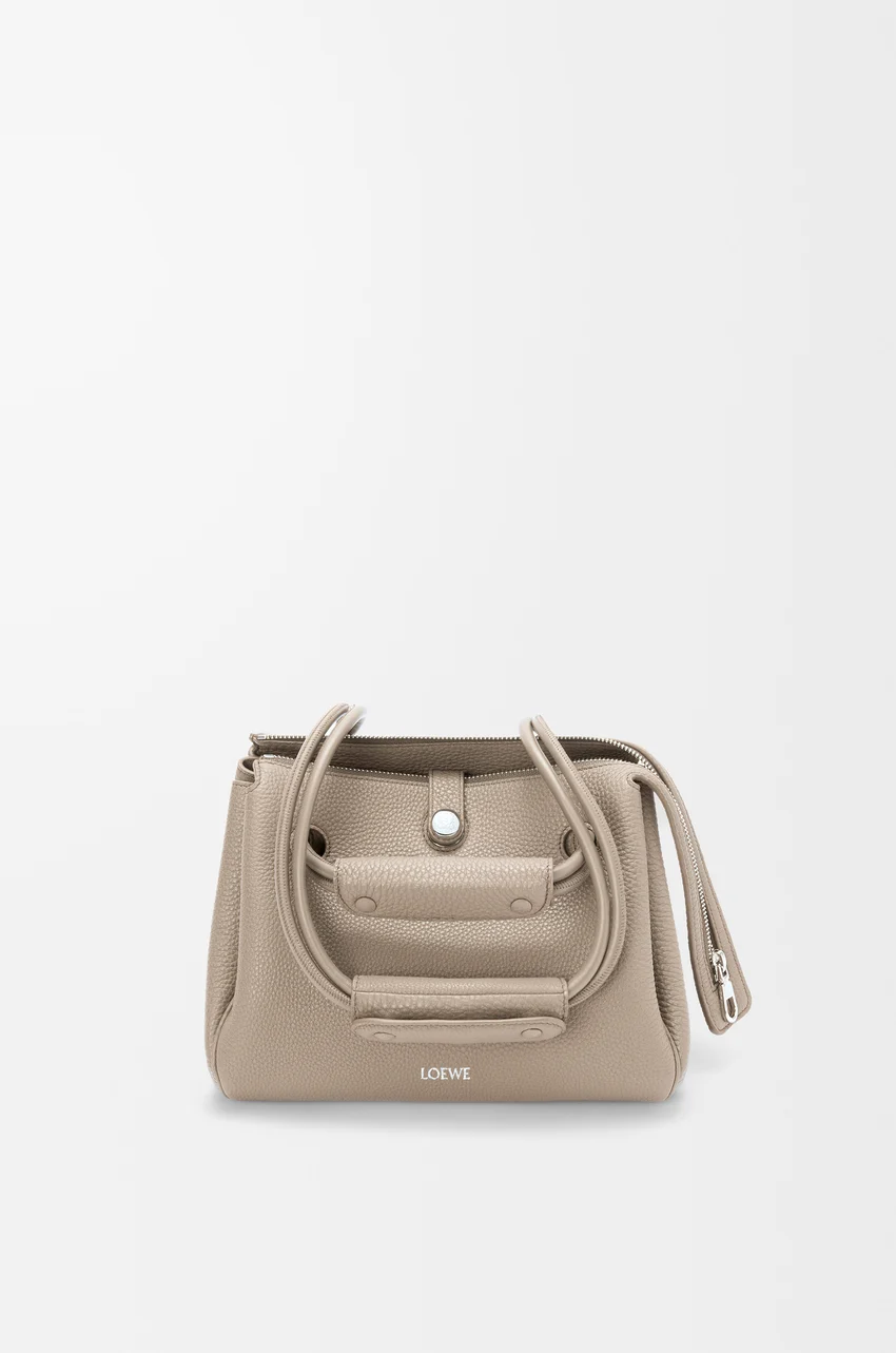 Small Madrid bag in supple grained calfskin