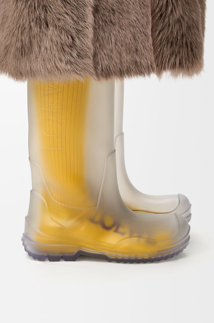 LOEWE Calcetines en lana Amarillo