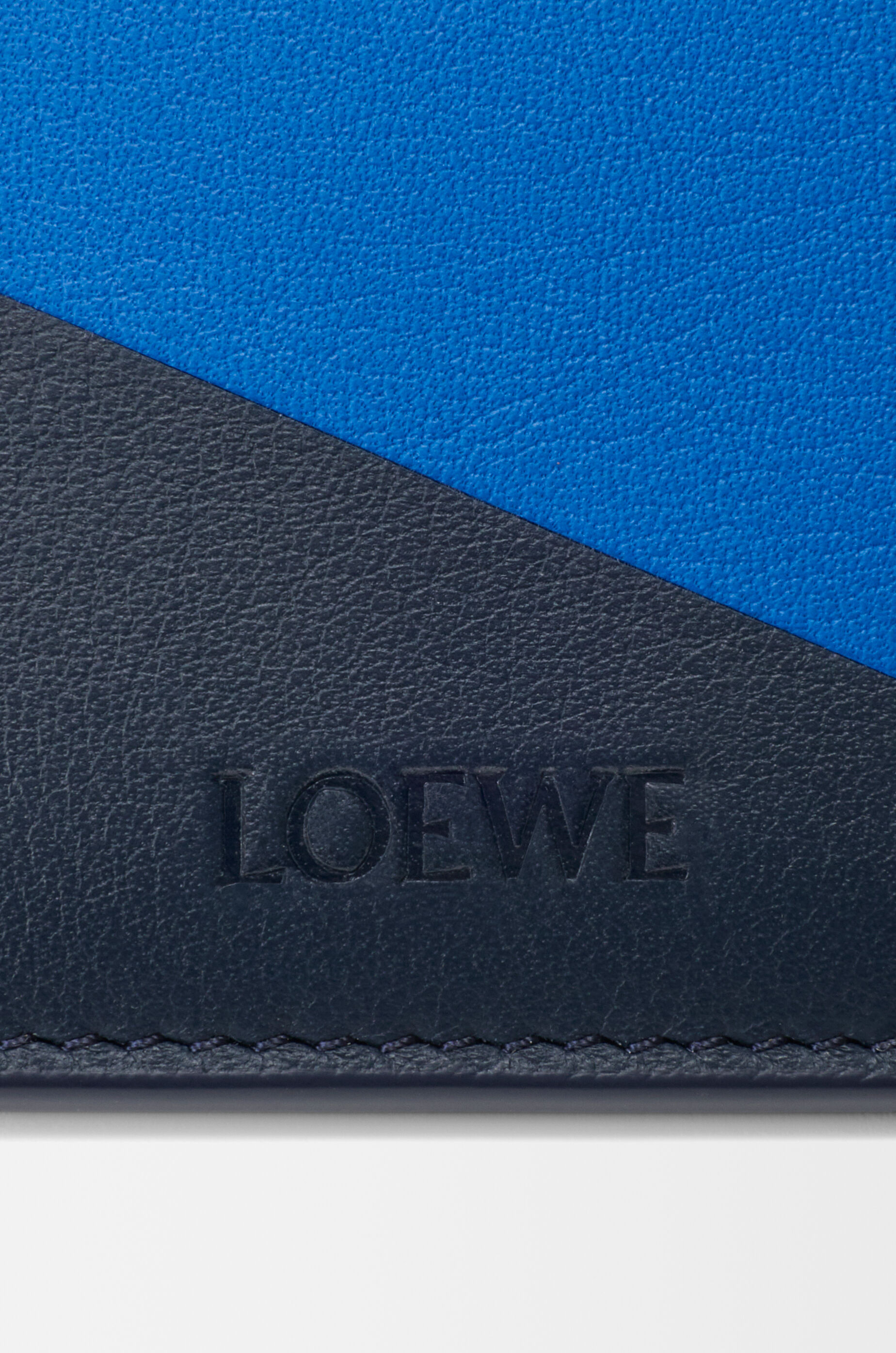 Flag plain cardholder in classic calfskin Multicolor - LOEWE USA