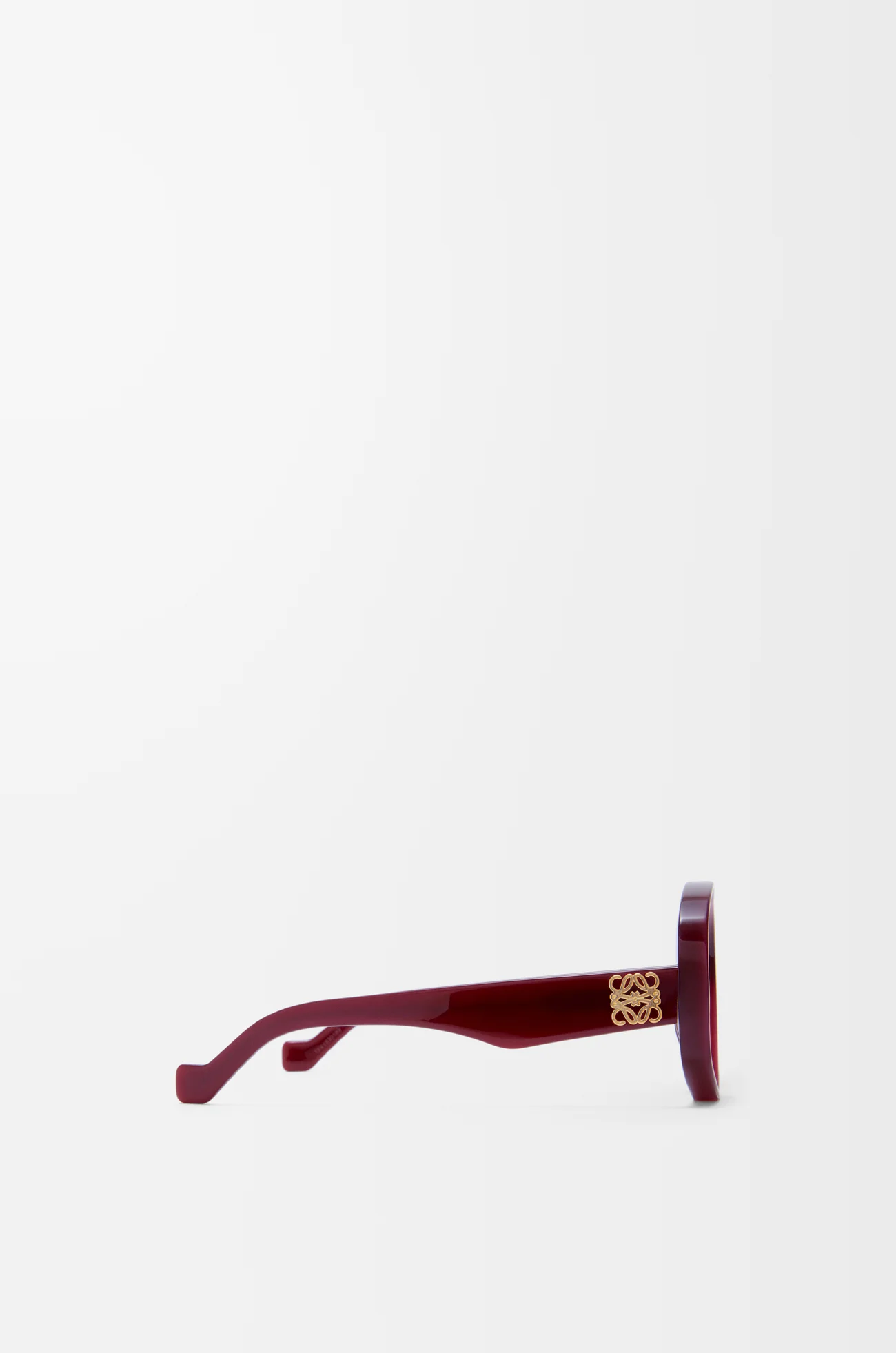 LOEWE 五角形太阳镜 牛奶勃艮第红