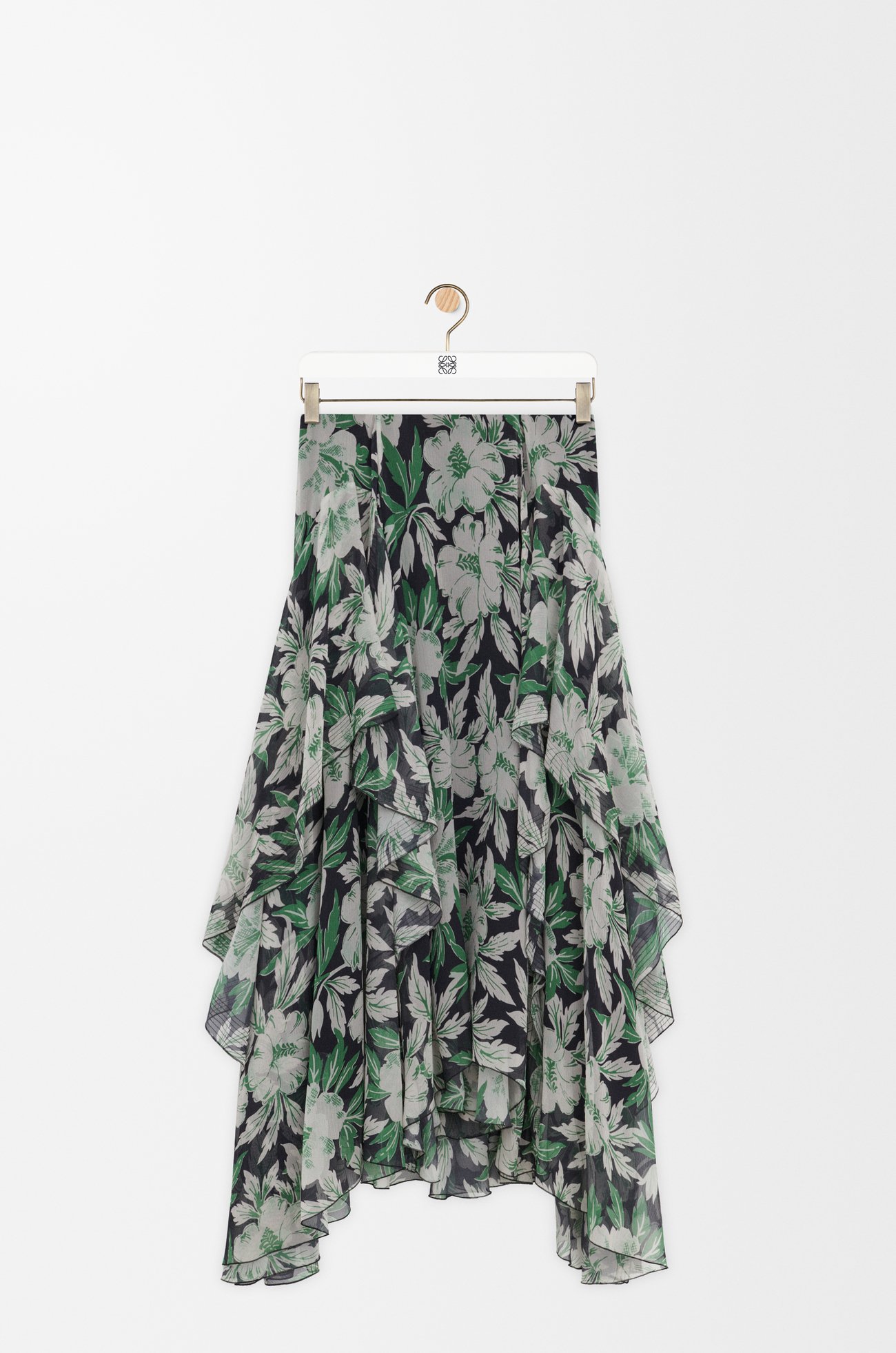 LOEWE Skirt in silk Multicolor plp_rd