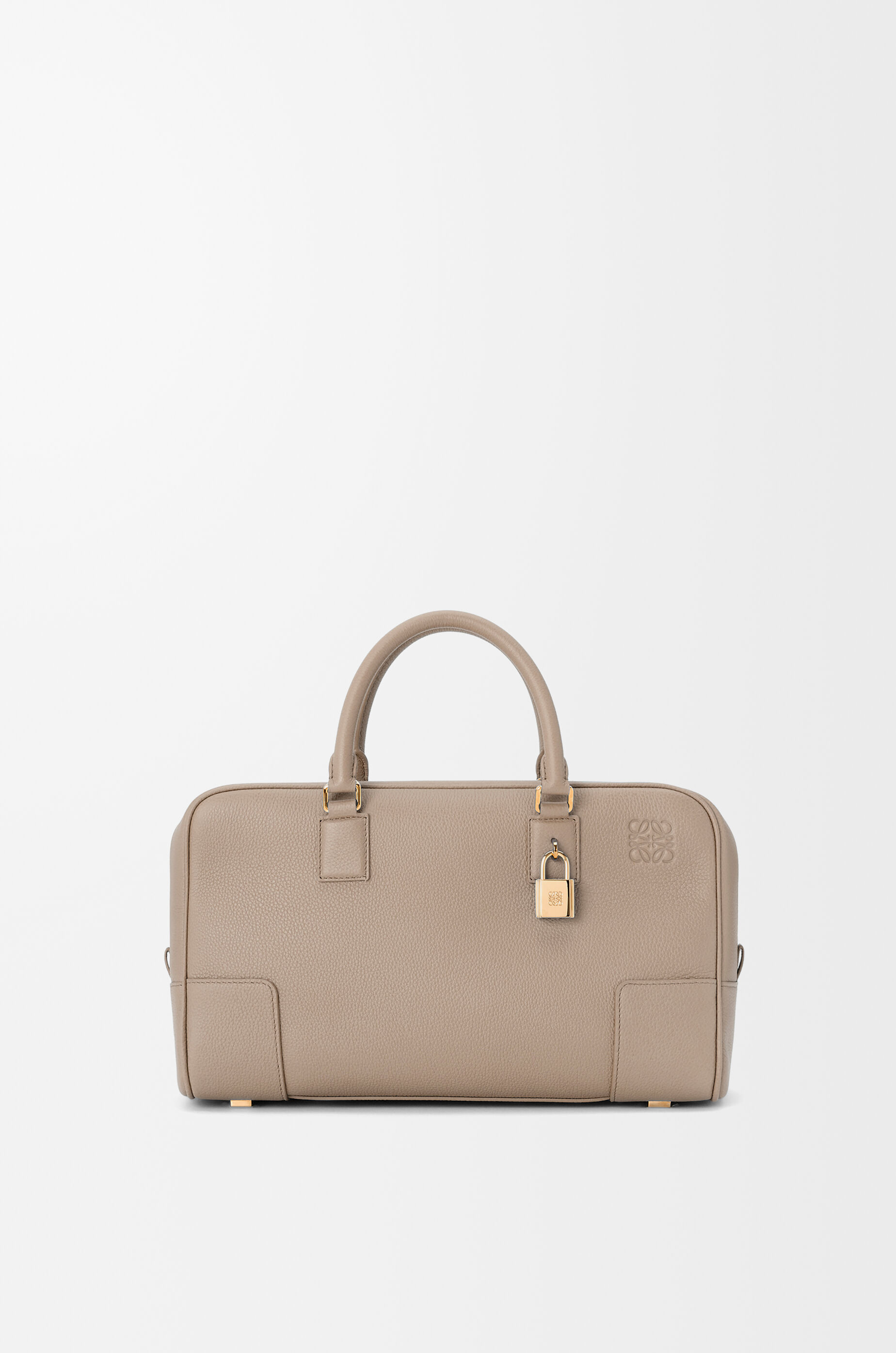 アマソナ28 バッグ（ソフトグレインカーフ） グレー - LOEWE